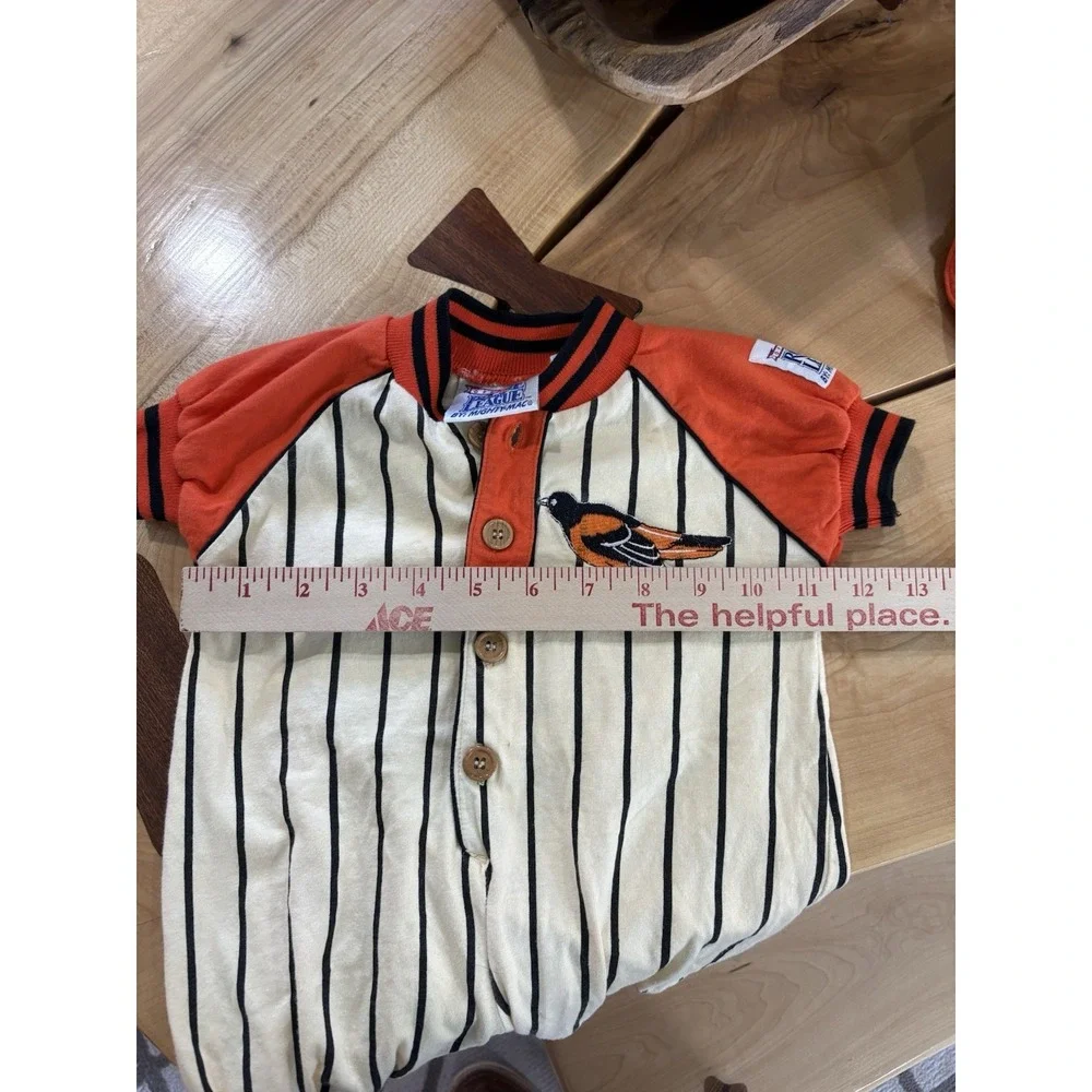 Rookie League Mighty Mac Baltimore Orioles One Piece 3-6M